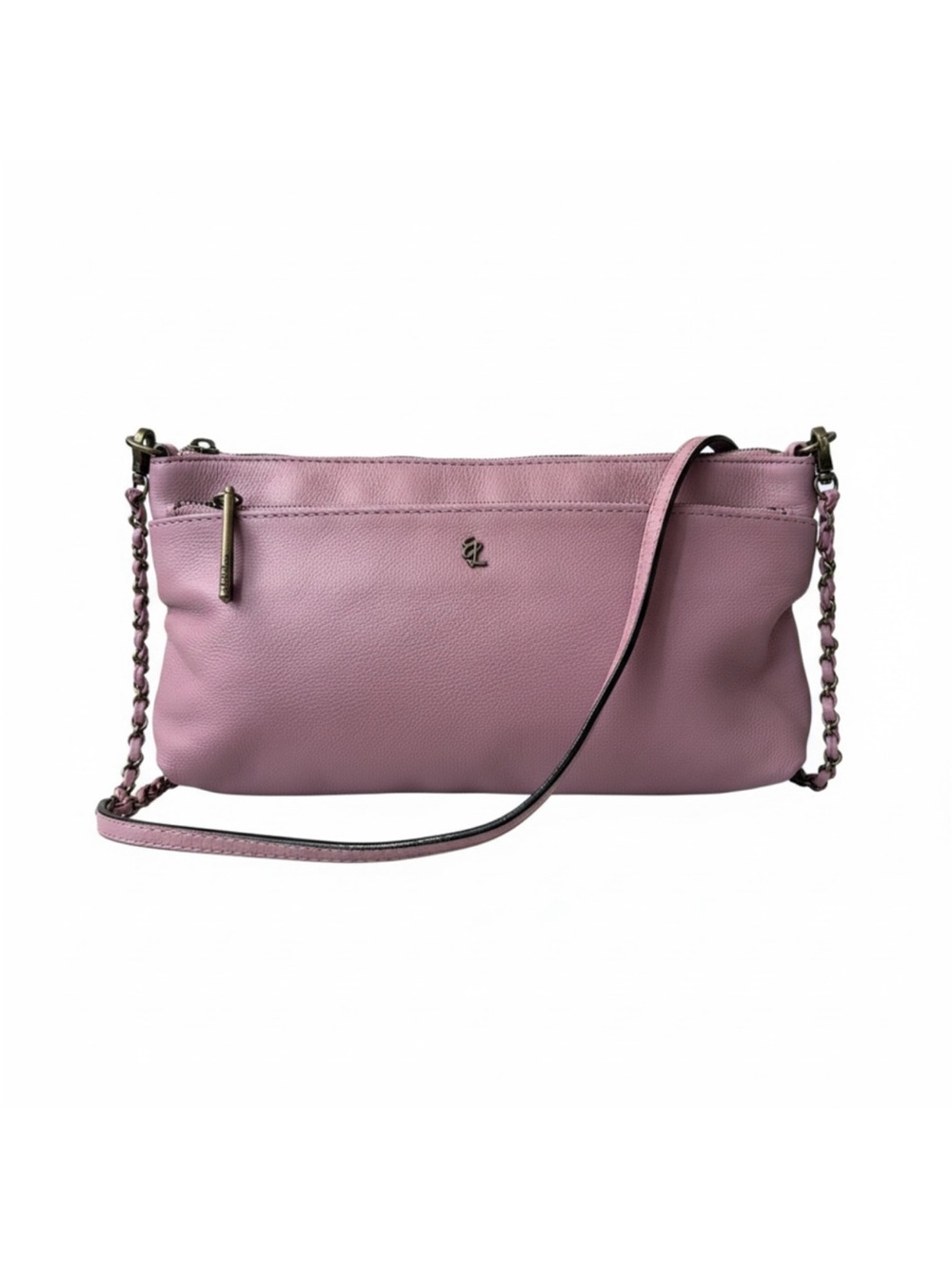 NEW Elliott Lucca Pink Leather Crossbody Bag Purse